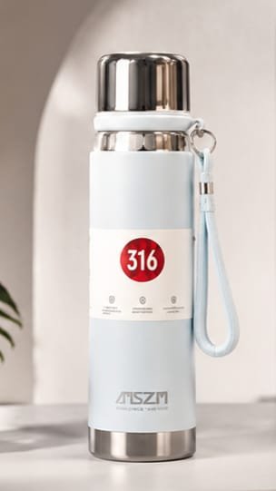 Premium Szm 750ml Stainless Steel Water Bottle Leakproof - Image 2