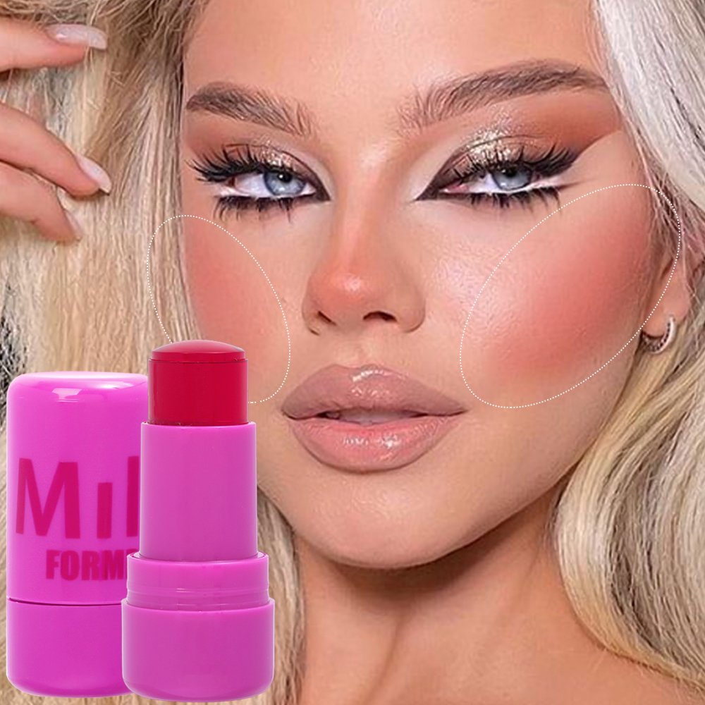 Pack Of 4 Cheek Lip Tinted Moistured Blush Stick Eyes Cheek Lip...