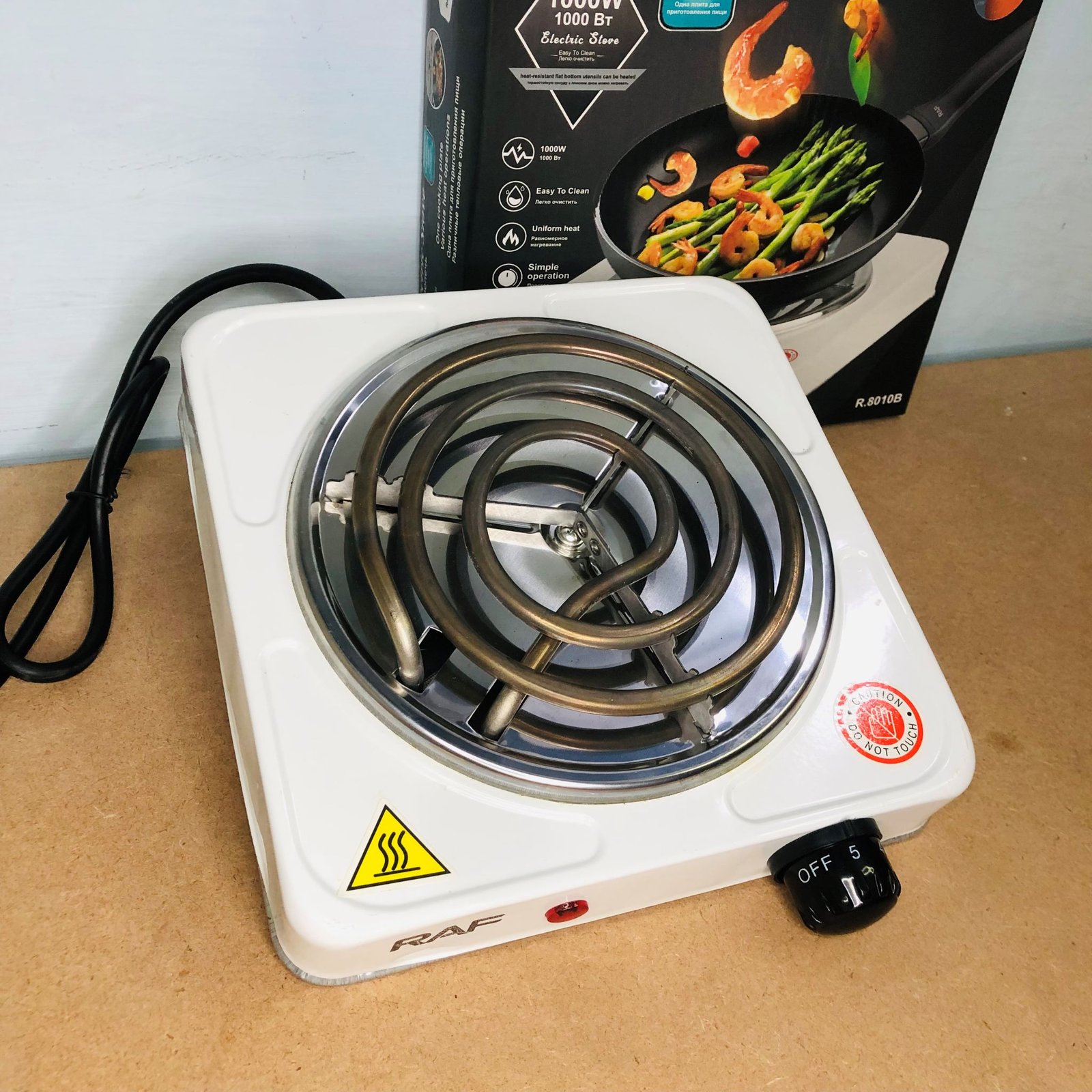 Electric Stove For Cooking, Hot Plate Heat Up In Just 2 Mins, Easy...