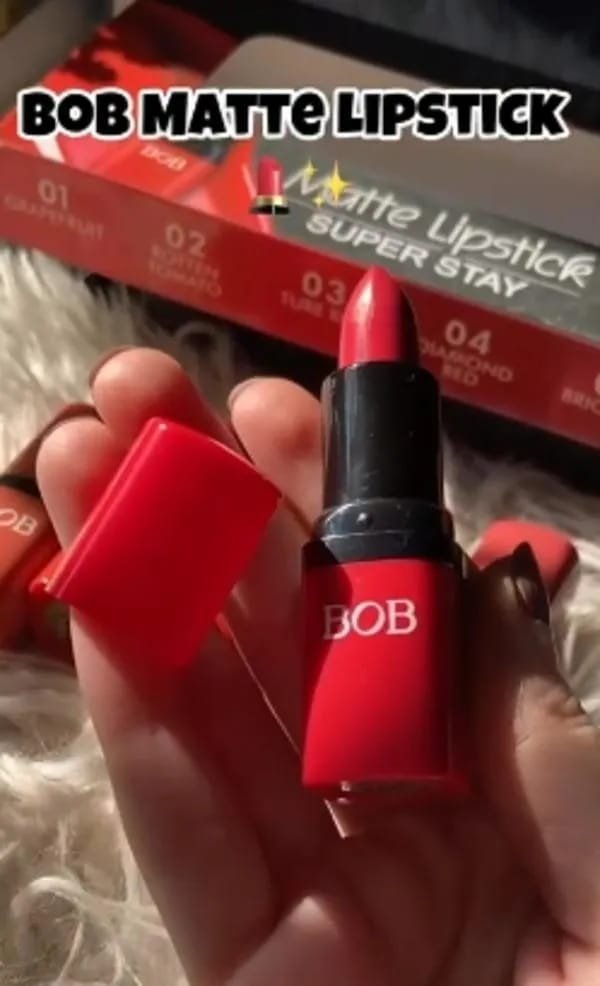 6 Pcs Bob Matte Lipstick Super Stay Set - Image 4