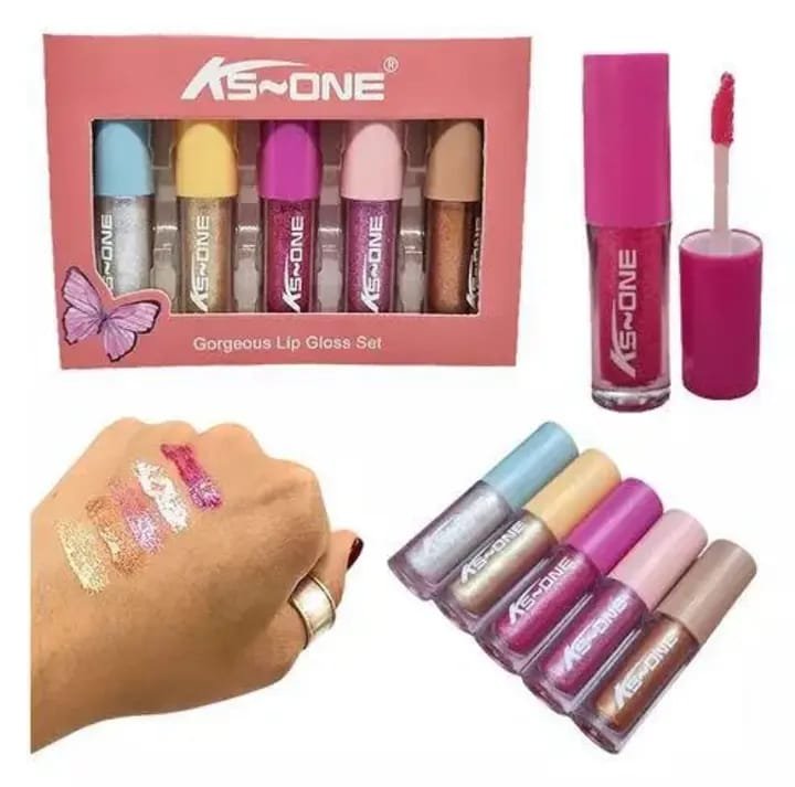 Ks One 2-In-1 Waterproof Lip Gloss & Eyeshadow Color - Image 2