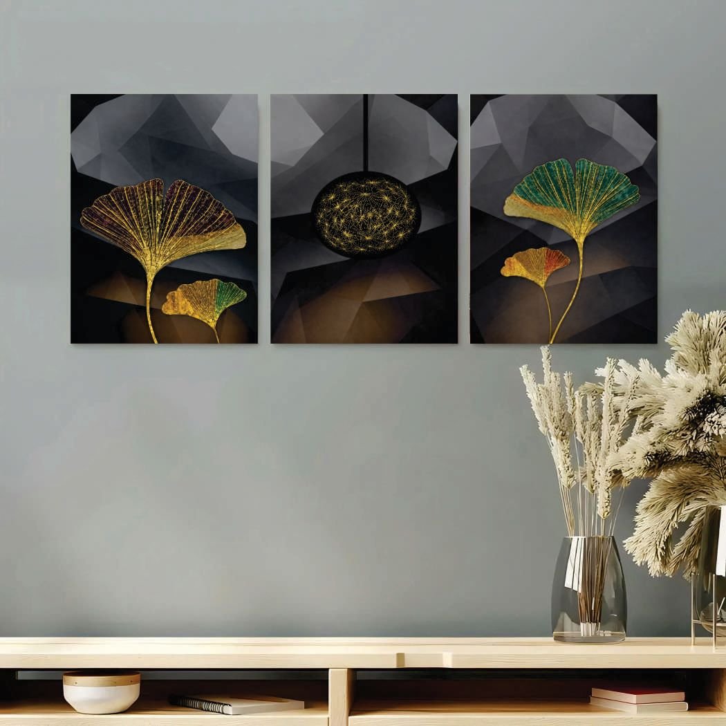 Set of 3 Premium Wall Art Photo Tiles