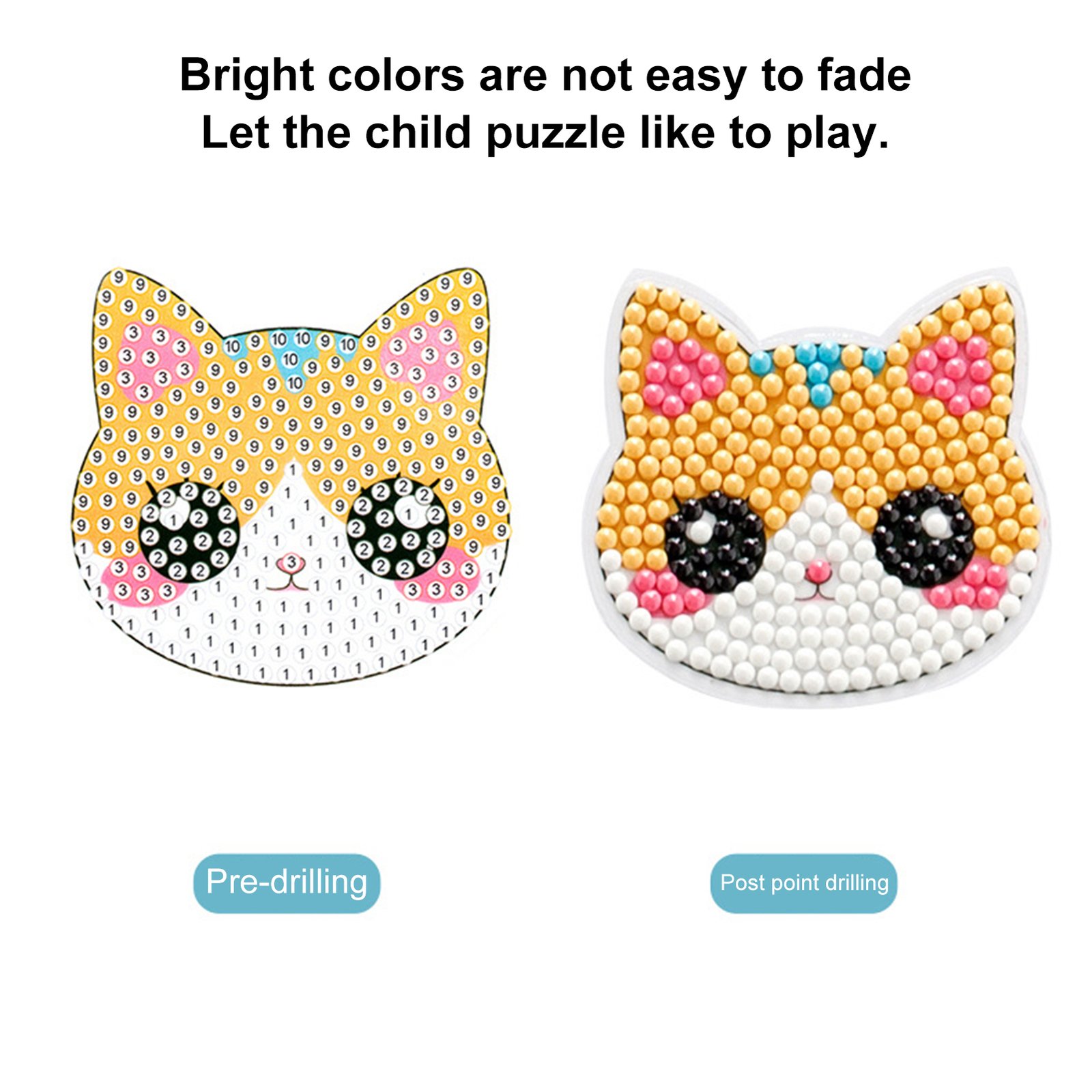 Diamond Painting Sticker Kit ( For Kids )Random Designs - Image 5