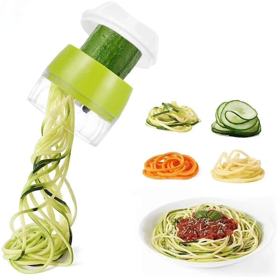 4In1 Vegetable Spiral Cutter / Bpa-Free Abs Plastic Materials And... - Image 4
