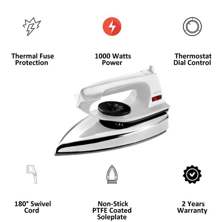 Iron Light Weight Random Color Iron Pro - Istri - Dry Iron -... - Image 4