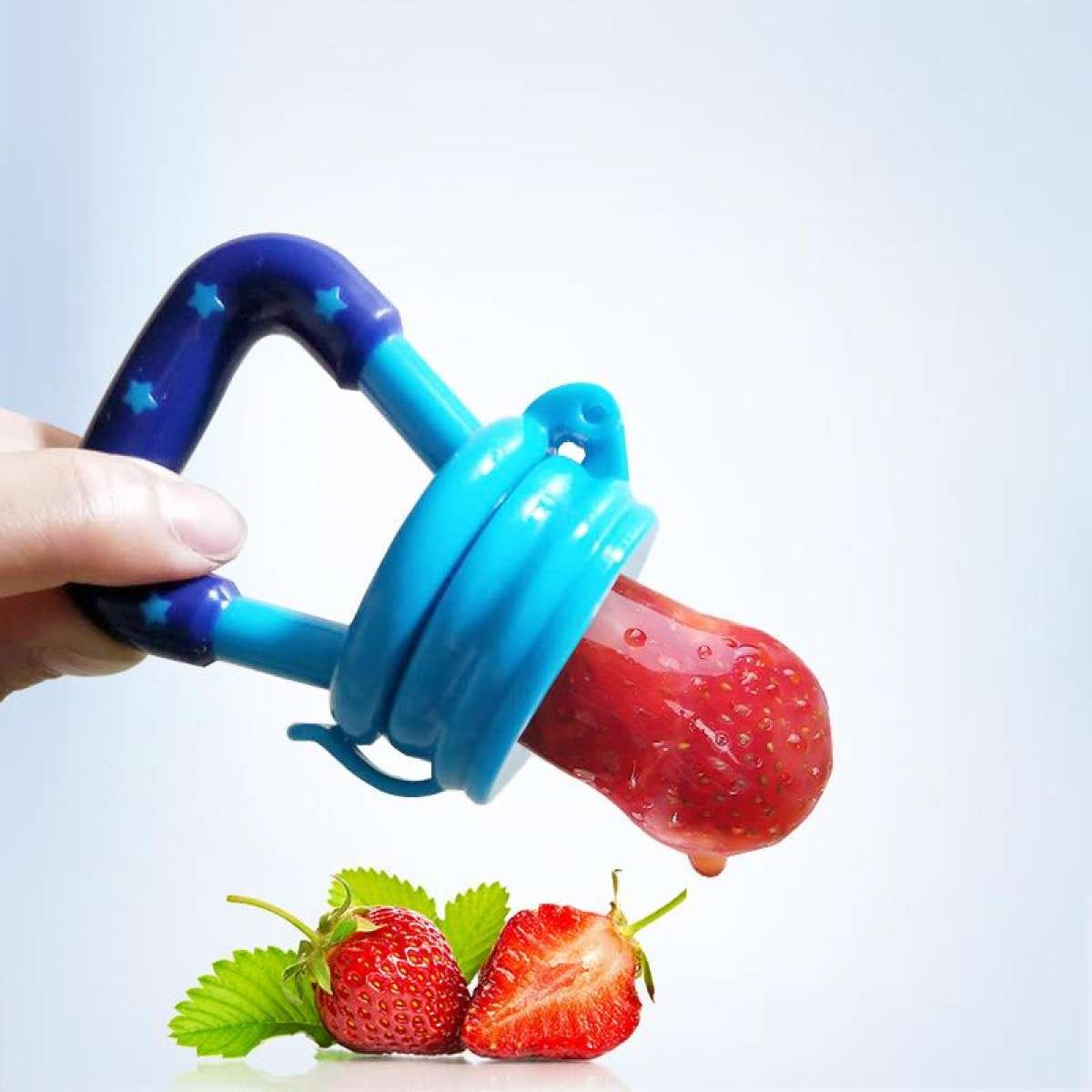 Food Pacifier + Feeder Spoon / Fresh Fruit Food Baby , Feeding... - Image 4