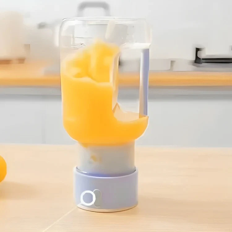 1600Ml Portable Electric Rechargeable Cordless Barrel Juicer...
