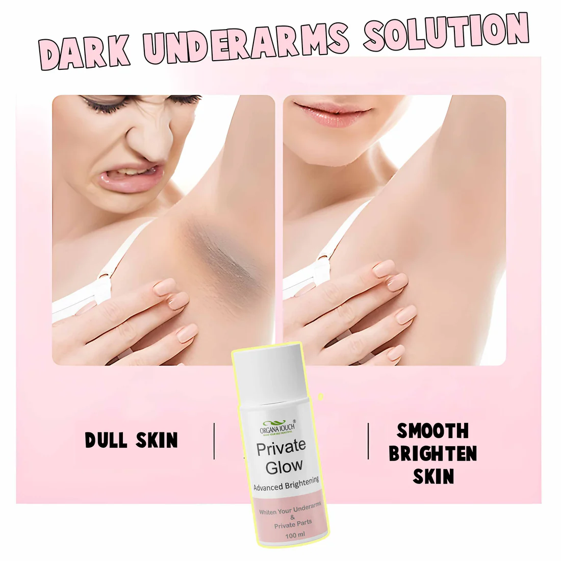 Organa Touch Fresh &Amp; Natural Underarm Whitening Cream Private...