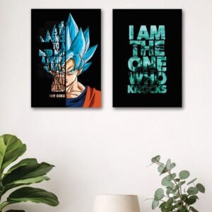 Set of 2 Premium Wall Art Photo Tiles