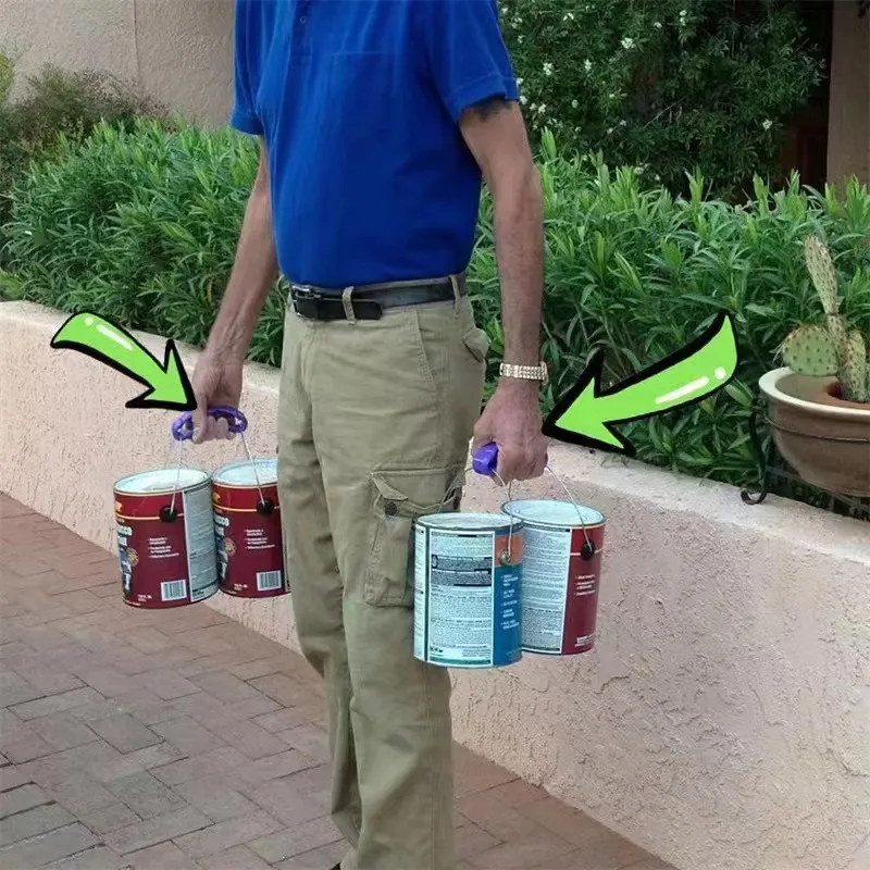 1 Pc Shopper Bags Handle Grip Click &Amp; Carry Grocery Bag... - Image 3