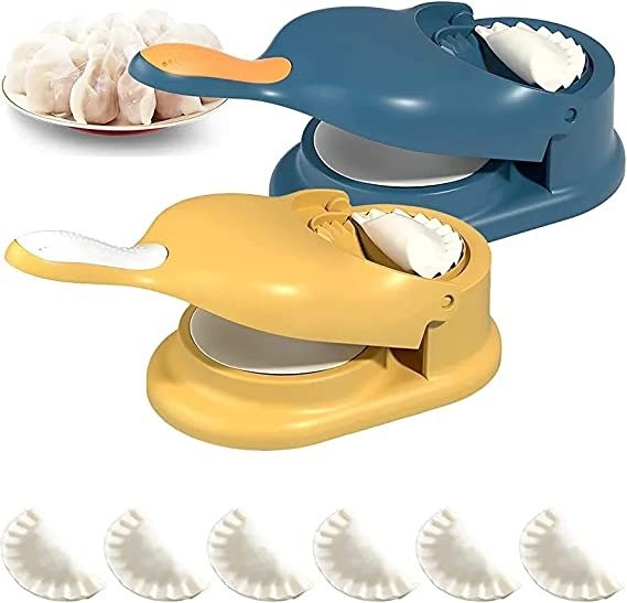 2-In-1 Manual Dumpling Maker & Dough Press Machine - Image 2
