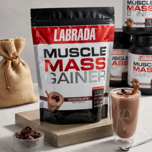Labrada Nutrition Muscle Mass Gainer 2lbs Chocolate Flavor High-Calorie