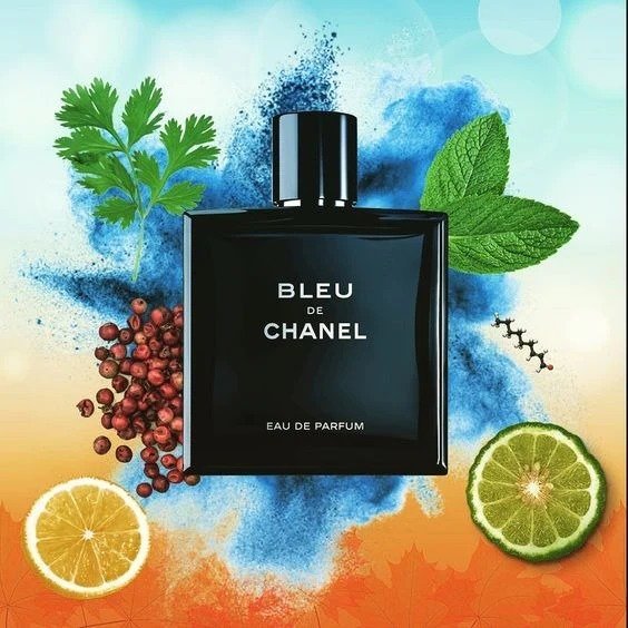 Bleu De Chanel Eau De Parfum Long Lasting Premium Perfume for Men - Image 2