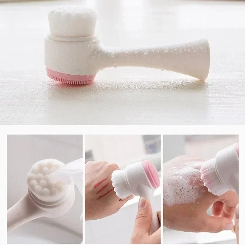 3d Double-Sided Silicone Face Cleanser - Image 3
