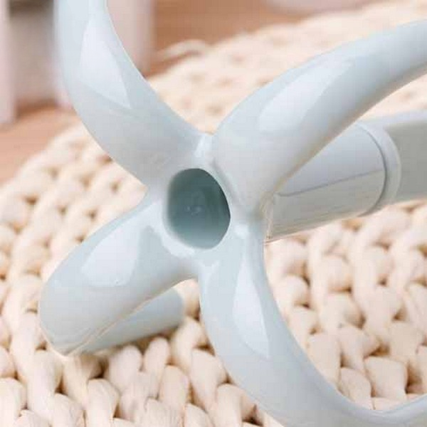 1/4Pcs Rotatable Hook Wardrobe Bag Rack Organizer Holder For...