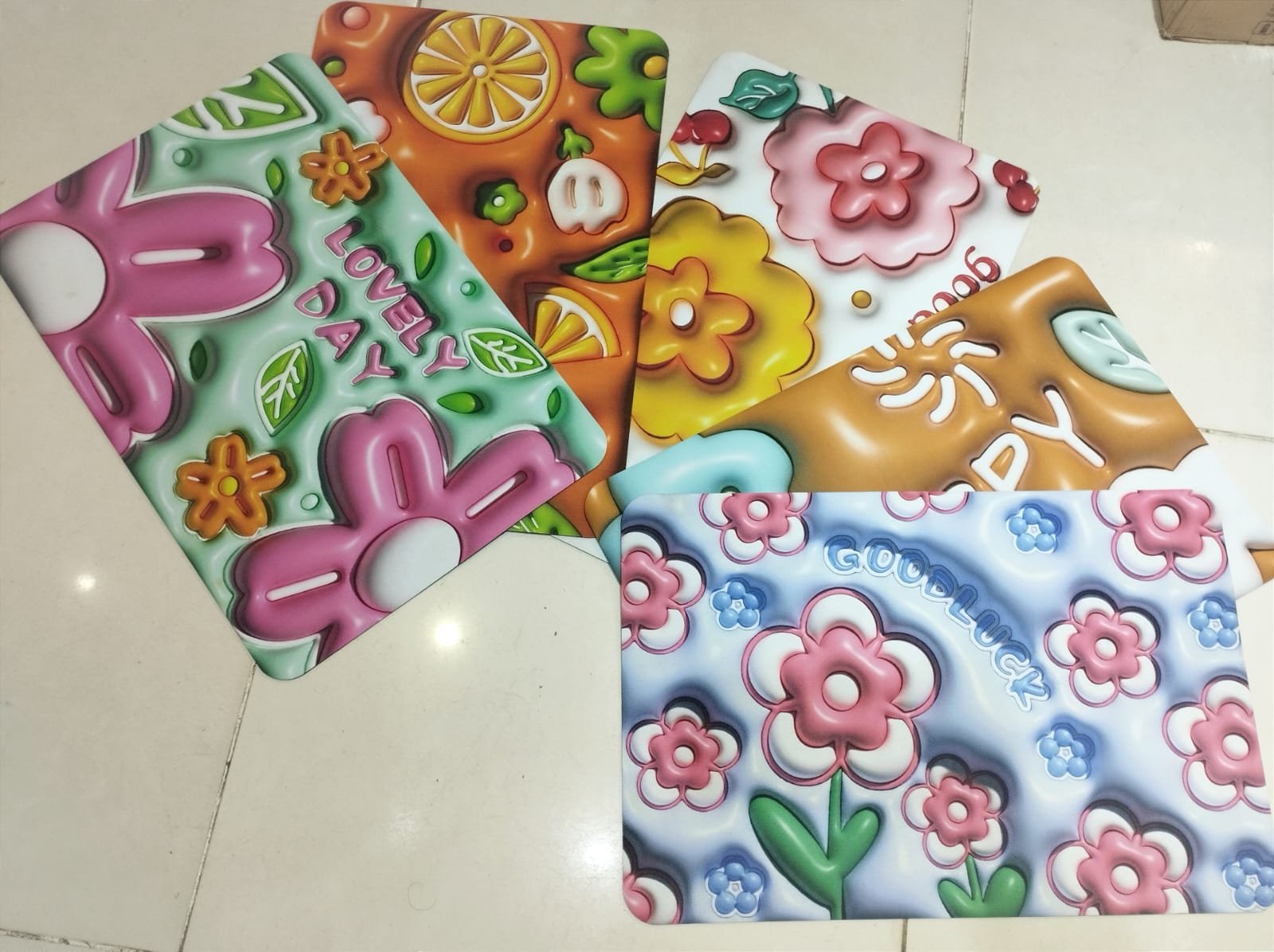 3D Visual Anti-Slip Absorbent Mat, Bath Mat Rug, Quick Dry Super... - Image 3