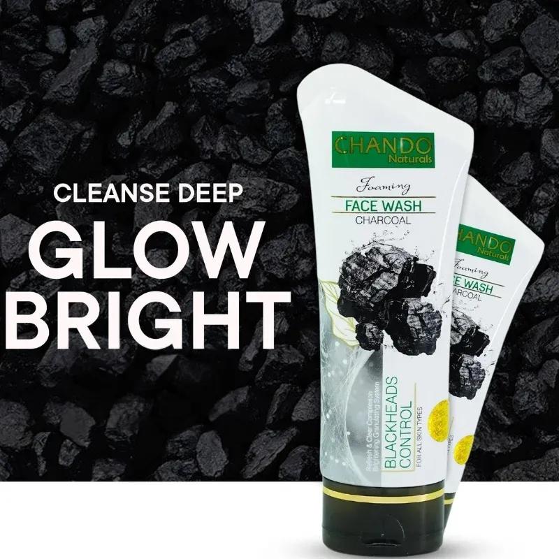 Chando Naturals Foaming Face Wash Charcoal