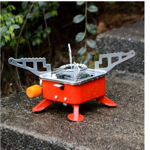 Mini Portable Square Stove For Backpacking Hiking Windproof Burner...