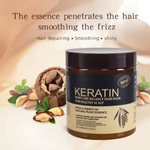 Keratin Hair Care Balance Mask and Treatment for Healthy Scalp