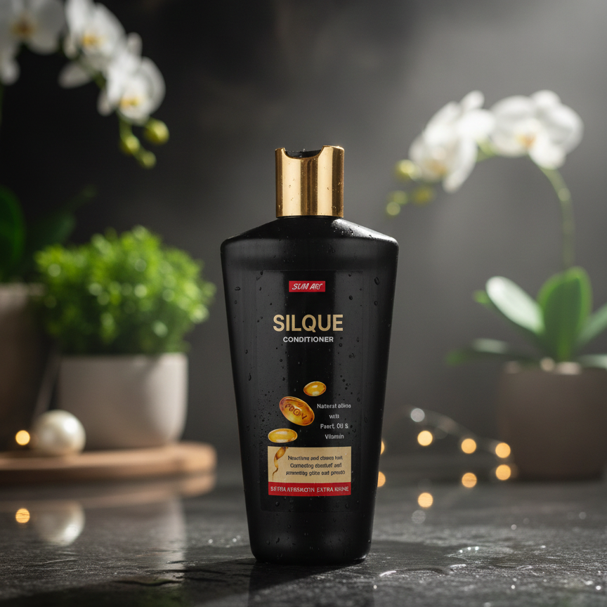 Sum Art Silque Conditioner Providing Gentle Care Nourishing Formula - Image 3