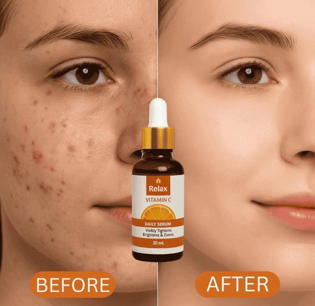 Relax Vitamin C Daily Serum – Brightening & Anti-Aging Face Serum