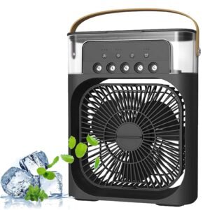 Mini Portable Air Cooler Fan with Evaporative Cooling