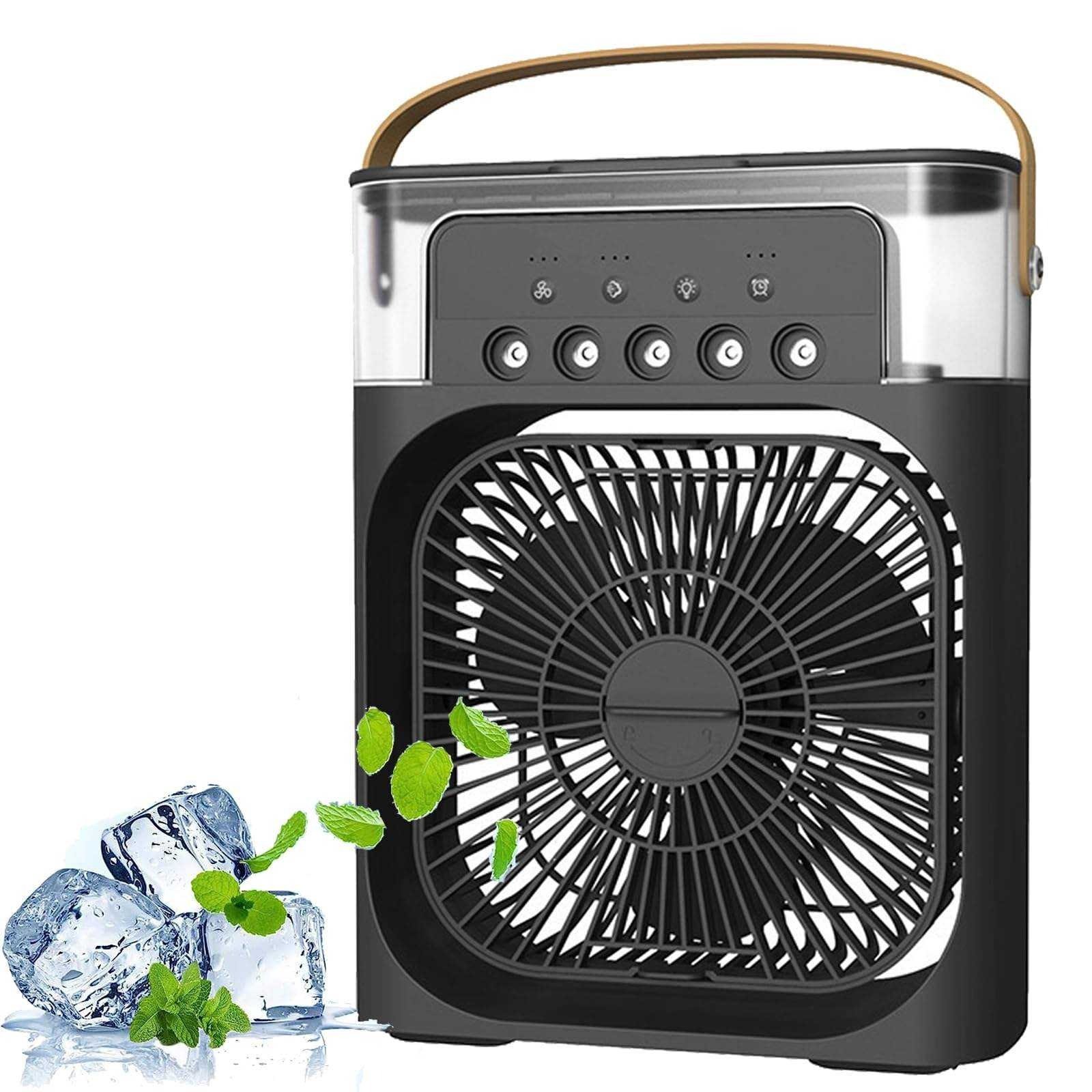 Mini Portable Air Cooler Fan with Evaporative Cooling