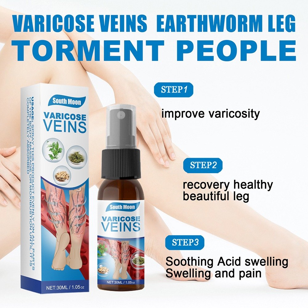 30Ml Varicose Veins Treatment Spray Varicose Vein Treatment Cream... - Image 3