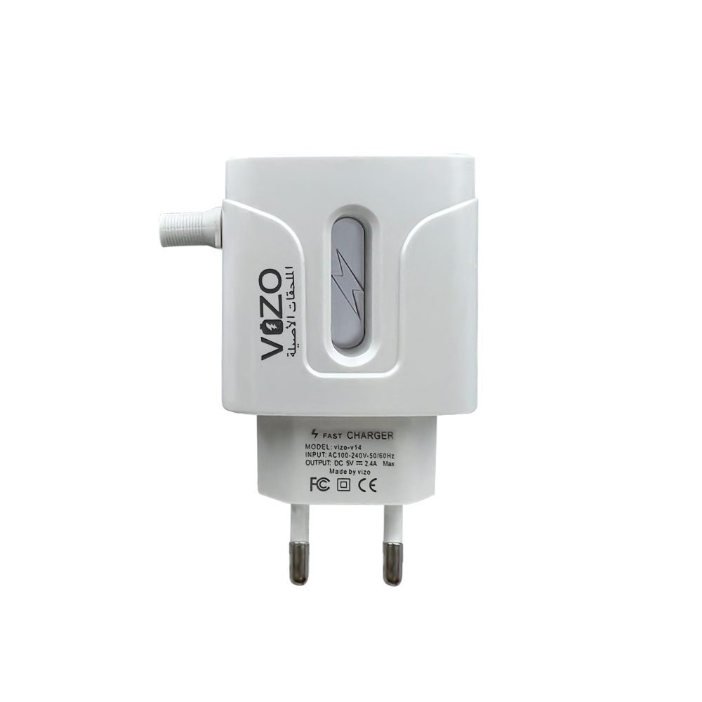 Vizo V14 Fast Charger 2.8A With Copper Connector - Image 3