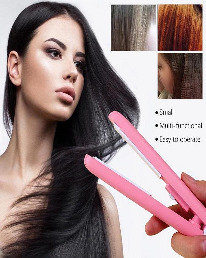 Mini Portable Hair Straightner / Air Smooth, Silky, Frizz-Free And... - Image 5