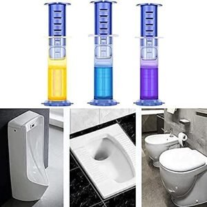 Toilet Cleaning Stamp Gel Toilet Injection Gel Flower Bathroom...
