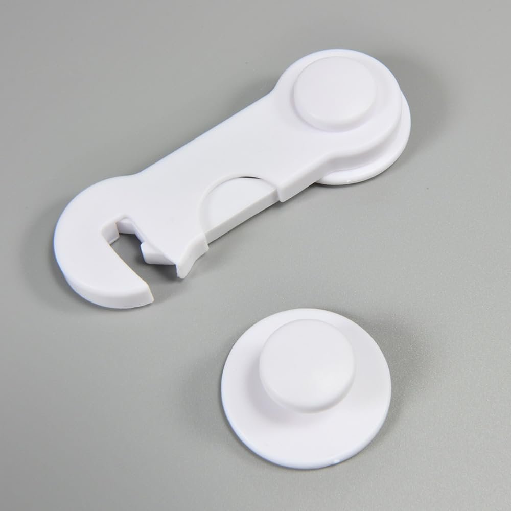 1 Pc - Children Kid Drawer Lock Baby Safe Angle Sliding Door... - Image 5