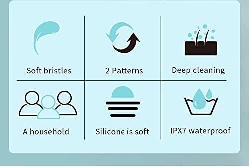 Cnaier Bath And Body Scrub Electric Brush Set - Rechargeable 4 In... - Image 5