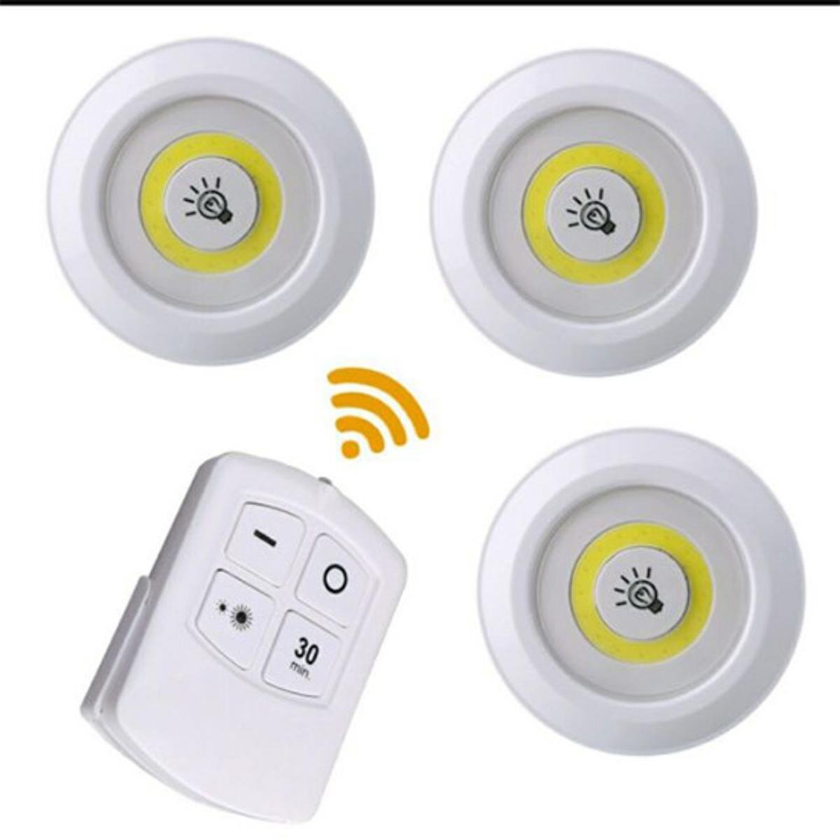 Pack of 3 LED Remote Control Lights - Image 4