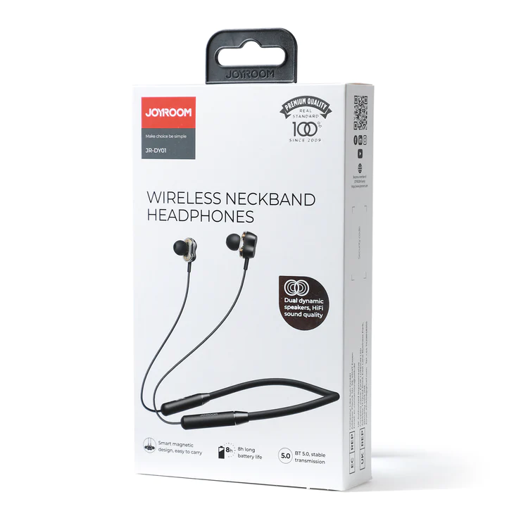 Jr-Dy01 Joyroom Magnetic Neck Sports Bluetooth Headphones (Random...