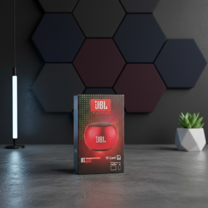 Jbl M3 Mini Bluetooth Speaker Big Sound in Small Size Wireless Speaker - Image 2