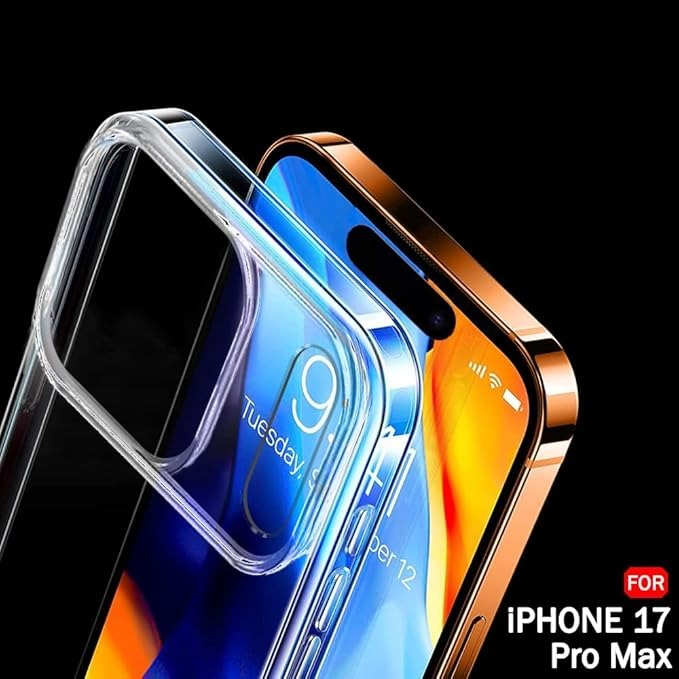 Ultra-Slim 0.2mm Tpu Transparent Case for Iphone 17 Pro Max - Image 3