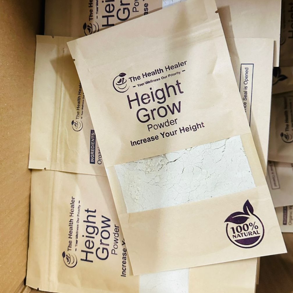 The Health Healer Height Grow Powder Natural Height Increase Supplement - Image 4