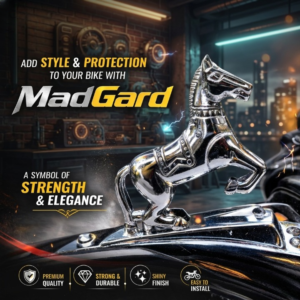 Front Mudguard Horse Ornament for Bikes