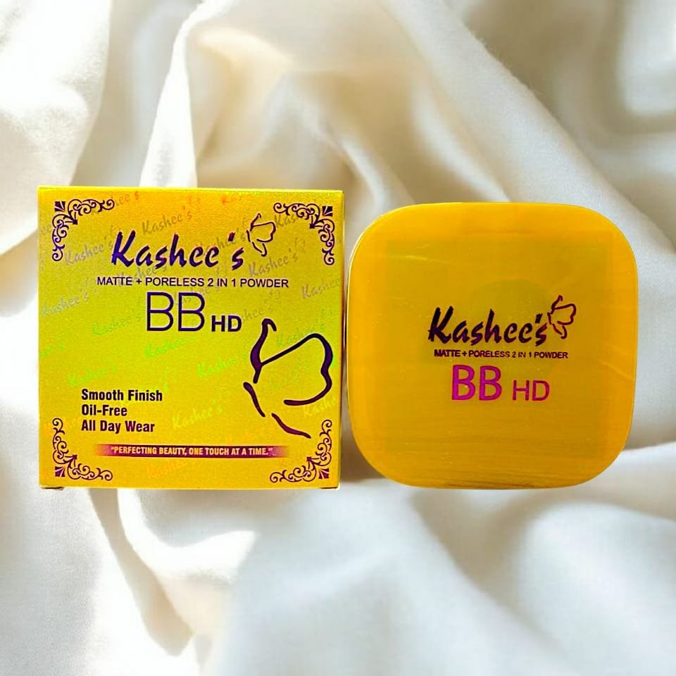 Kashees Bb HD Matte and Poreless 2 in 1 Face Powder