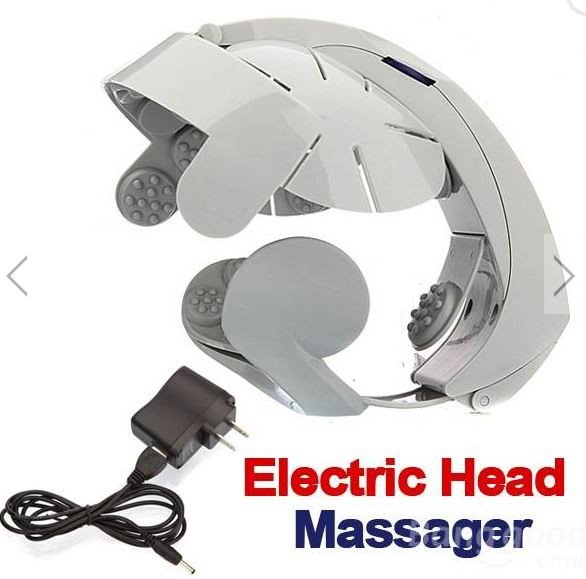 Electromagnet Electric Head Massager Digital Treatment Vibration...