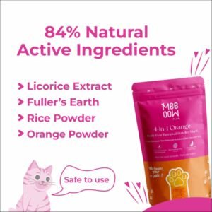 Meeoow Club 10 Minute Painless Body Wax Orange Hair Removal Powder