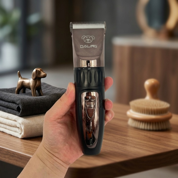 Daling Rechargeable Professional Pet Clipper Electric Grooming Trimmer - Image 3