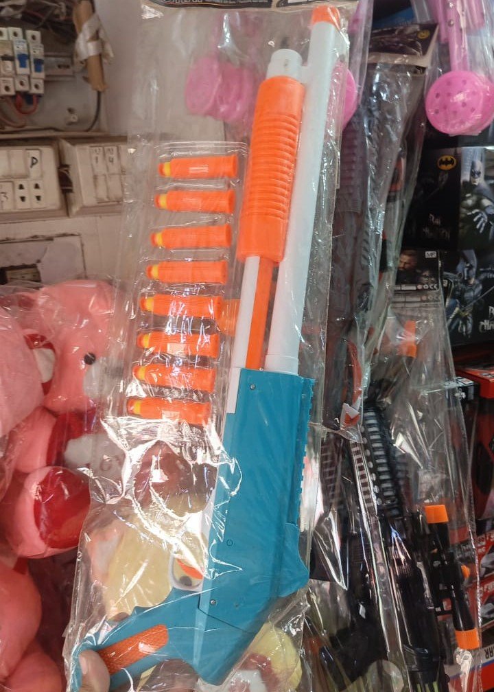 Soft Dart Shell Ejecting Shotgun Toy - Image 4