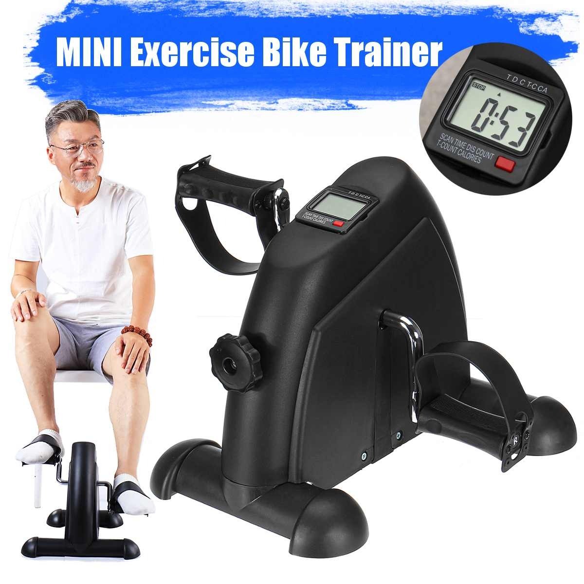 Portable Mini Cycle Bike Exercise Cycle with Digital Meter Compact