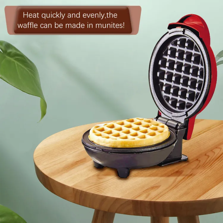 Mini Waffle Maker Breakfast Machine Non Stick Easy Clean (Random... - Image 4