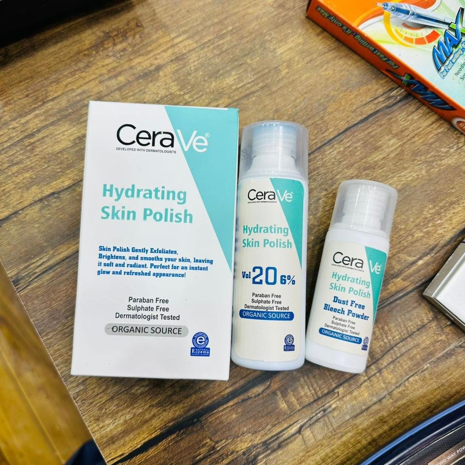 Cerave Hydrating Skin Polish Gentle Exfoliator Providing Smoother - Image 4