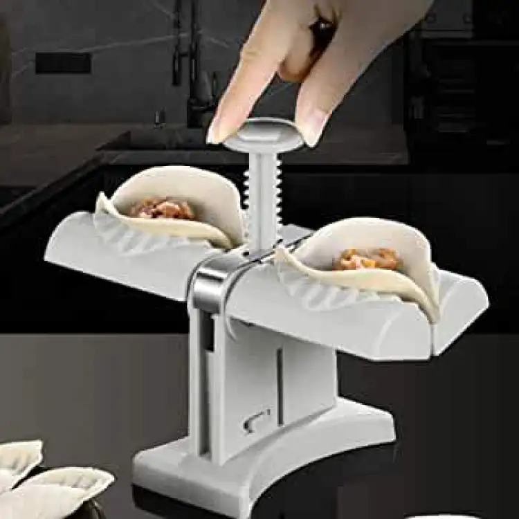 Dumpling And Samosa Maker Double Header, Automatic And Quick In...