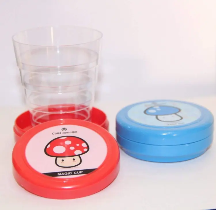 Pack Of 2 Magic Glass For Kids, Folding Collapsible Magic Cup,... - Image 2