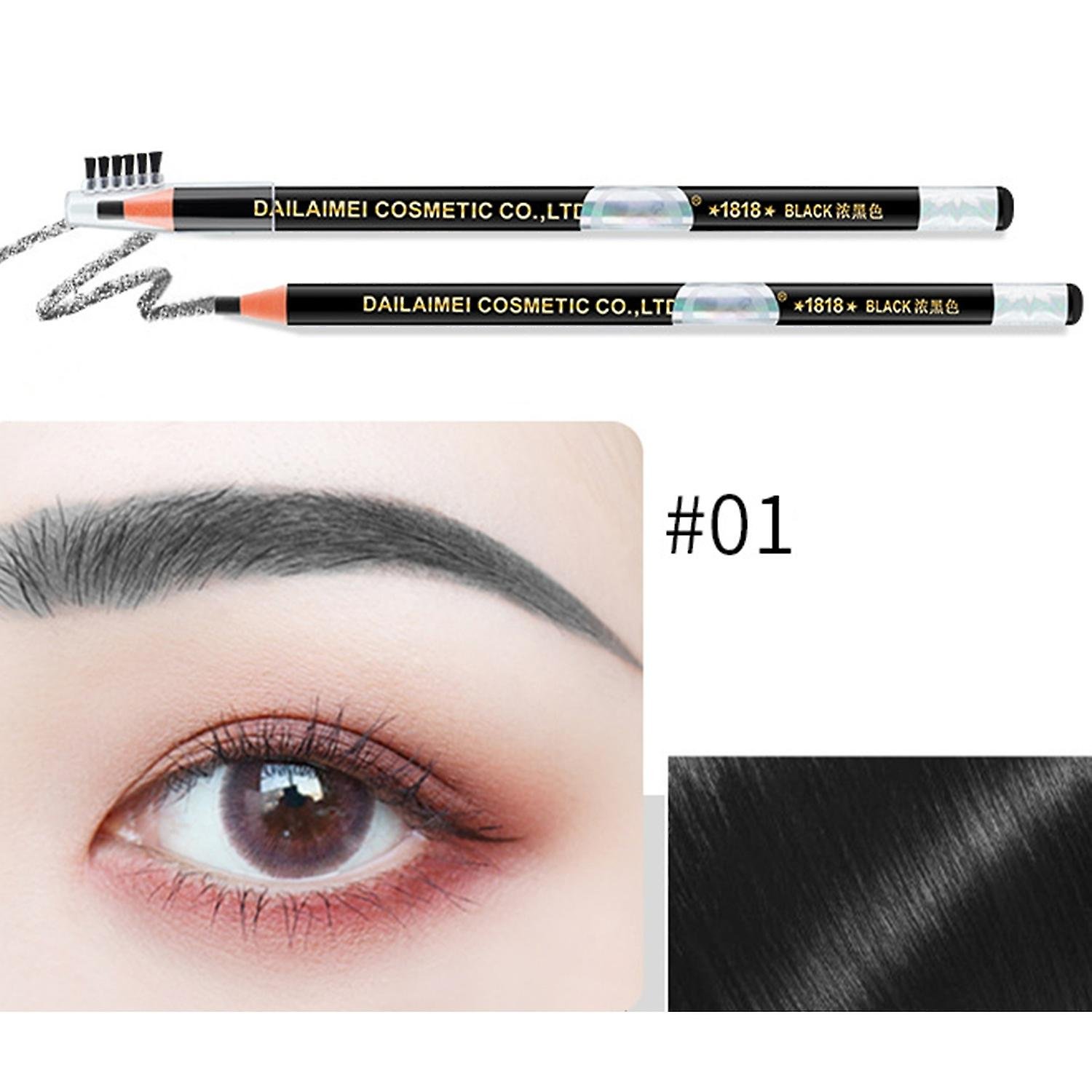 12 Pcs Waterproof Sweat-Proof Eyebrow Pencil Non Smudge Long...